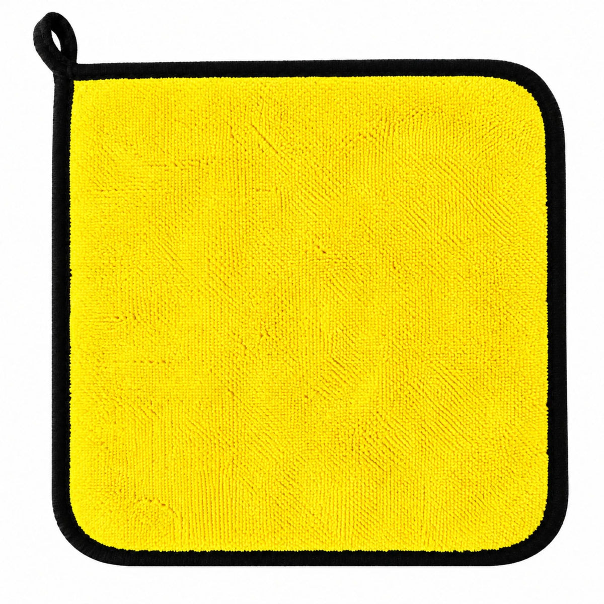 Panno microfibra pulizia auto detailing giallo