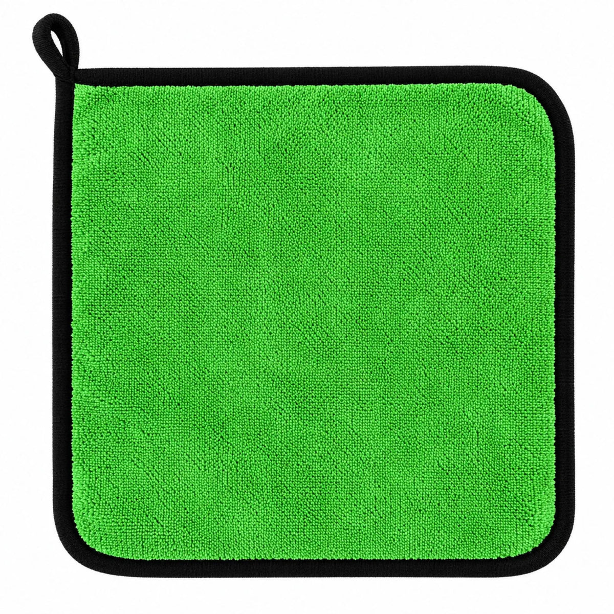Panno microfibra pulizia auto detailing verde