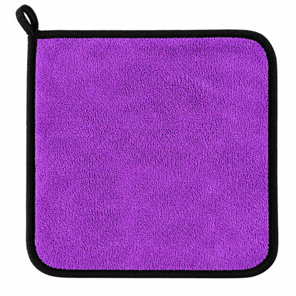 Panno microfibra pulizia auto detailing viola