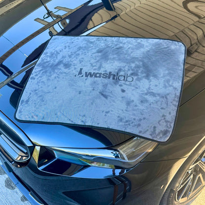 panno asciugatura auto grigio washlab